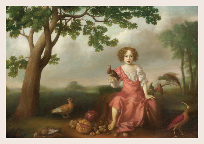 Fruit under a Horse Tree Postcard by Stephen Mackey - Click Image to Close